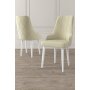 HANAH HOME Set 2 stolice Trex Cream White - slika 1