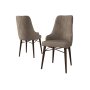 HANAH HOME Set 2 stolice Neta Cappuccino Brown - slika 2