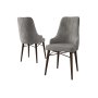 HANAH HOME Set 2 stolice Neta Grey Brown - slika 2