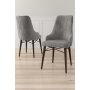 HANAH HOME Set 2 stolice Neta Grey Brown - slika 1