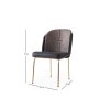 HANAH HOME Set 2 stolice Dore 132 V2 - slika 4