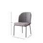 HANAH HOME Set 2 stolice Dore 175 V2 - slika 4