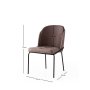HANAH HOME Set 2 stolice Dore 194 V2 - slika 4