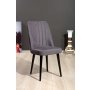 HANAH HOME Set 2 stolice Vega Grey - slika 1
