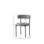 HANAH HOME Set 2 stolice Gını 4012 V2 - slika 4