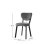 HANAH HOME Set 2 stolice Beta 839 V2 - slika 4