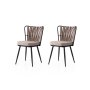 HANAH HOME Set 2 stolice Kusaklı 222 V2 - slika 1