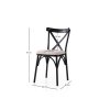 HANAH HOME Set 2 stolice Ekol 285 V2 - slika 4