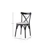 HANAH HOME Set 2 stolice Ekol 286 V2 - slika 4