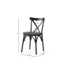 HANAH HOME Set 2 stolice Ekol 288 V2 - slika 4