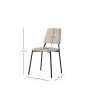 HANAH HOME Set 2 stolice Lıma 4551 V2 - slika 4