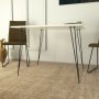 HANAH HOME Sto Sandalf Square Shiny White - slika 2