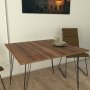 HANAH HOME Sto Sandalf Square Walnut - slika 3