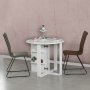 HANAH HOME Sto Middle Shiny White - slika 1