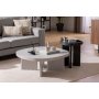 HANAH HOME Sto za dnevnu sobu Cream - slika 1