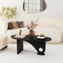 HANAH HOME Sto za dnevnu sobu Orbit Anthracite - slika 1