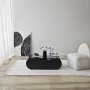 HANAH HOME Sto za dnevnu sobu Brise Black Transparent - slika 2