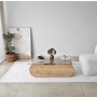 HANAH HOME Sto za dnevnu sobu Brise Sapphire Oak Transparent - slika 3