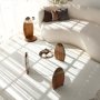HANAH HOME Sto za dnevnu sobu Surf Chesnut Transparent - slika 2