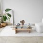 HANAH HOME Sto za dnevnu sobu Saga Rectangle Sapphire Transparent - slika 3
