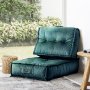 Atelier del Sofa Poffi Petrol Green fotelja - slika 3