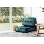 Atelier del Sofa Poffi Petrol Green fotelja - slika 1