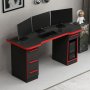 HANAH HOME Phoenix 5 Black Red - slika 4