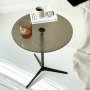 HANAH HOME Pomoćni stočić Solis 40 Black Bronze - slika 3