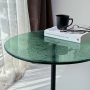 HANAH HOME Pomoćni stočić Solis 40 Black Green - slika 4