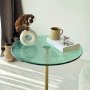HANAH HOME Pomoćni stočić Solis 40 Gold Green - slika 4