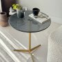 HANAH HOME Pomoćni stočić Solis 40 Gold Fume - slika 2