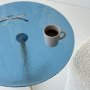 HANAH HOME Pomoćni stočić Solis 40 Gold Blue - slika 4