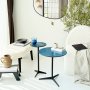 HANAH HOME Pomoćni stočić Solis 25 Black Blue - slika 5