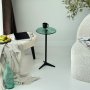 HANAH HOME Pomoćni stočić Solis 25 Black Green - slika 1