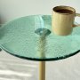HANAH HOME Pomoćni stočić Solis 25 Gold Green - slika 5