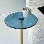 HANAH HOME Pomoćni stočić Solis 25 Gold Blue - slika 4