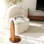 HANAH HOME Pomoćni stočić Surf Chesnut Transparent - slika 2