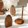 HANAH HOME Pomoćni stočić Surf Chesnut Transparent - slika 5