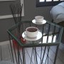 HANAH HOME Pomoćni stočić Cetrus Glass - slika 2