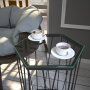 HANAH HOME Pomoćni stočić Cetrus Glass - slika 3