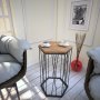 HANAH HOME Pomoćni stočić Cetrus Kafkas Oak - slika 1