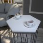 HANAH HOME Pomoćni stočić Cetrus Wood White - slika 2