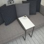 HANAH HOME Pomoćni stočić Callen White - slika 2