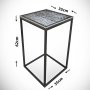 HANAH HOME Pomoćni stočić Pure Sea Oak - slika 5