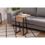 HANAH HOME Pomoćni stočić Lissa Black - slika 1
