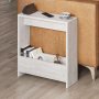 HANAH HOME Pomoćni stočić Simpi Antique White - slika 1