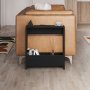 HANAH HOME Pomoćni stočić Simpi Black Wood - slika 2