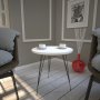 HANAH HOME Pomoćni stočić Sandalf White - slika 1