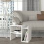 HANAH HOME Pomoćni stočić Piyon White - slika 2
