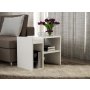 HANAH HOME Pomoćni stočić Piyon White - slika 1